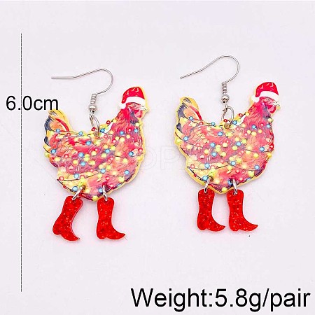 Halloween Acrylic Dangle Earrings FS-WG50B17-06-1
