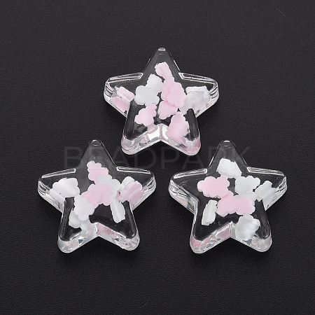 Translucent Acrylic Cabochons TACR-N006-46-1