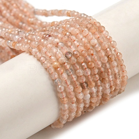 Natural Multi-Moonstone Beads Strands G-A097-A03-01-1