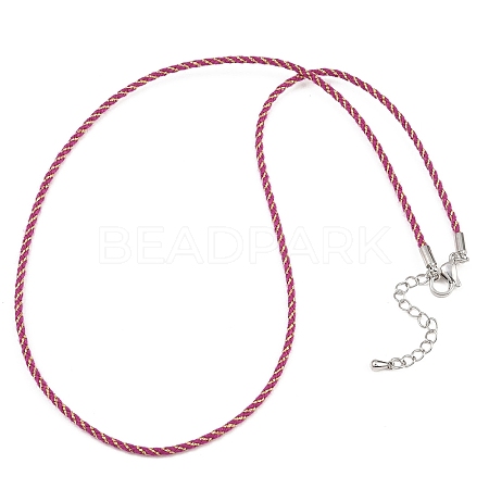 2MM Nylon Braided Cord Necklace Making MAK-A019-02P-15-1