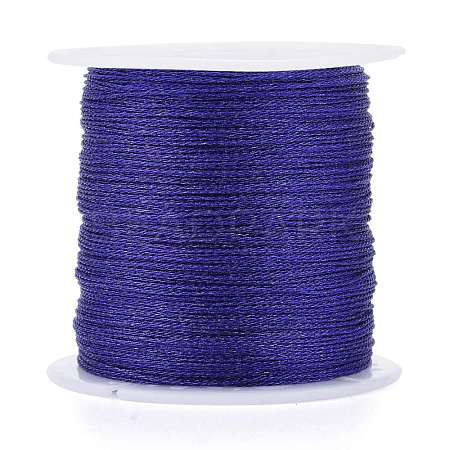 Polyester Braided Metallic Thread OCOR-I007-B-20-1