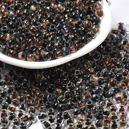 Transparent Glass Round Seed Beads X1-SEED-B001-05A-01-1