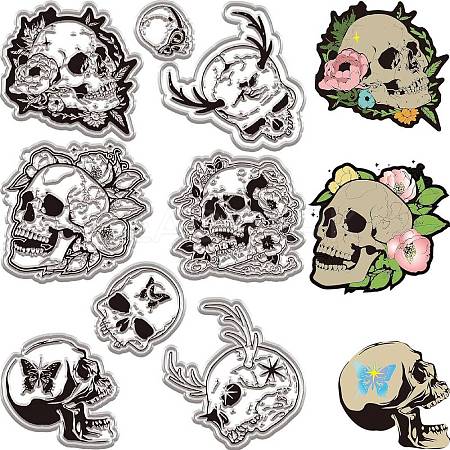 Plastic Stamps DIY-WH20018-0040-1