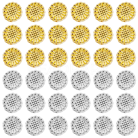 600Pcs 2 Colors Tibetan Style Alloy Beads FIND-DC0002-54-1