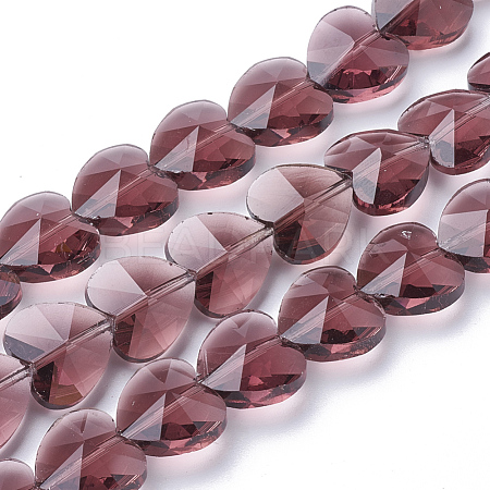 Transparent Glass Beads GLAA-Q066-14mm-A04-1