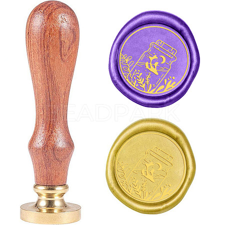 Wax Seal Stamp Set AJEW-WH0208-146-1