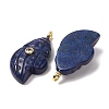 Natural Lapis Lazuli Carved Pendants G-H357-05G-08-3
