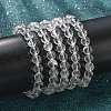 Natural Quartz Crystal Beaded Stretch Bracelets BJEW-Q692-46-8mm-5