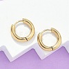 Ion Plating(IP) 304 Stainless Steel Huggie Hoop Earrings EJEW-F111-16mm-G-1