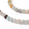 Natural Flower Amazonite Beads Strands G-D608-4mm-5