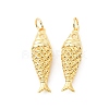Rack Plating Brass Pendants X-KK-C021-06G-1