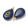 Dyed Natural Lapis Lazuli Pendants GG-CBAA798-01G-03-3