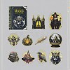 Magic Theme Waterproof PET Stickers Set DIY-G117-04F-2