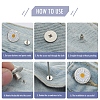 Alloy Button Pins for Jeans PURS-PW0009-01F-02AB-2