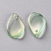 Transparent Spray Painted Glass Pendants GLAA-S190-014A-06-2