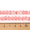 Transparent Glass Beads Strands EGLA-N016-8mm-09-4