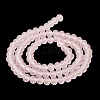 Transparent Glass Beads Strands EGLA-A034-T6mm-MD22-4
