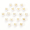 Opaque White Acrylic Beads MACR-YW0001-21B-7
