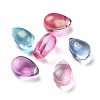 Transparent Glass Charms X-GGLA-M004-05B-1
