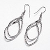 304 Stainless Steel Dangle Earrings X-EJEW-G155-03A-1