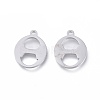 Tarnish Resistant 304 Stainless Steel Charms STAS-K215-08P-2