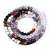 Natural Mixed Gemstone Beads Strands G-D080-A01-02-24-2