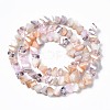 Electroplate Glass Beads Strands X-EGLA-N002-06J-2