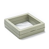 Square Transparent PE Thin Film Suspension Jewelry Display Box CON-D009-01B-02-2