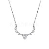 925 Sterling Silver Pendant Necklaces NJEW-BB34121-5