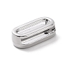 Alloy Letter Slide Charms FIND-A023-17O-2
