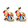 Alloy Enamel Brooches JEWB-N006-066-NR-1