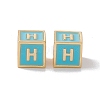 Rack Plating Brass Enamel Beads KK-B060-04G-06H-2