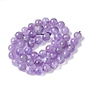Natural Amethyst Beads Strands X-G-M445-8MM-01A-5