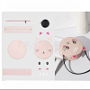 Cat PU Leather Shoulder Bag Making Kits ANIM-PW0002-31B-2