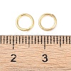Brass Open Jump Rings KK-N254-45C-G-3