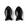 Natural Obsidian Pendants X-G-N342-106A-1