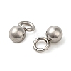 Non-Tarnish 304 Stainless Steel Charms STAS-A093-01A-P-2