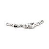 Non-Tarnish 304 Stainless Steel Cabochon Connector Settings STAS-L268-004P-1