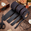 2M PVC Imitation Leather Ribbons SRIB-WH0011-126A-01-4