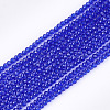 Synthetic Quartz Crystal Beads Strands G-T119-05C-1