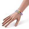 Acrylic Beads Stretch Bracelet Sets BJEW-JB09048-3