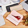 AHADEMAKER 4Pcs 4 Colors PU Imitation Leather Glasses Case AJEW-GA0005-19-9