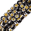 Round Millefiori Glass Beads Strands LK-P001-31-1