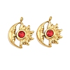 304 Stainless Steel Rhinestone Pendants STAS-Z166-24G-2