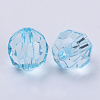 Transparent Acrylic Beads LS-TACR-Q257-10mm-V38-3