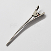 Iron Alligator Hair Clip Findings X-IFIN-S287-6cm-2