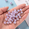 Transparent Acrylic Beads X-TACR-S152-15B-SS2114-5