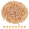 500Pcs Rack Plating Brass Beads KK-AN0001-07-1