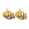Handmade Porcelain Pendants PR-CBA0027-11G-09-1