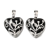 Natural Obsidian Pendants GG-CBA7610-04P-08-1